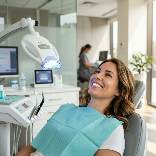 Blanqueamiento en Grupo Dental Blue